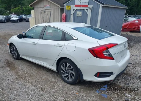 2018 Honda Civic Ex z USA, uszkodzony, nr VIN 19XFC2F71JE208141